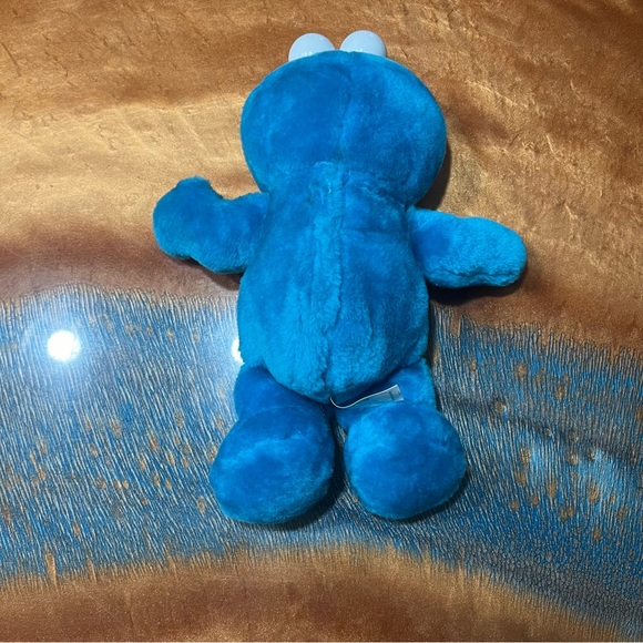 Vintage 90s Tyco Plush Tickle me Cookie Monster works 1996 Sesame Street toy - Picture 3 of 9